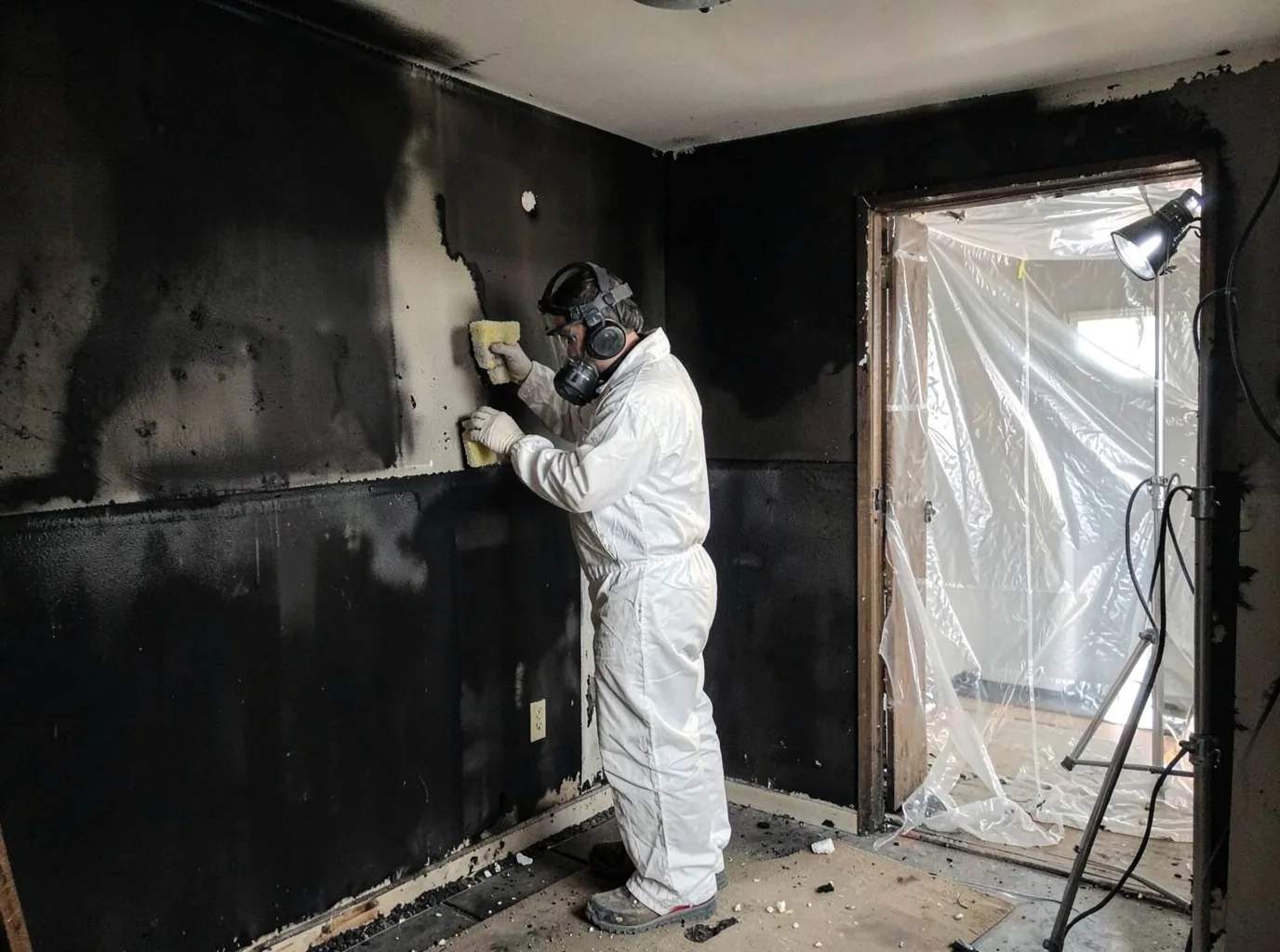 Fire Damage Restoration company in Kossuth, PA